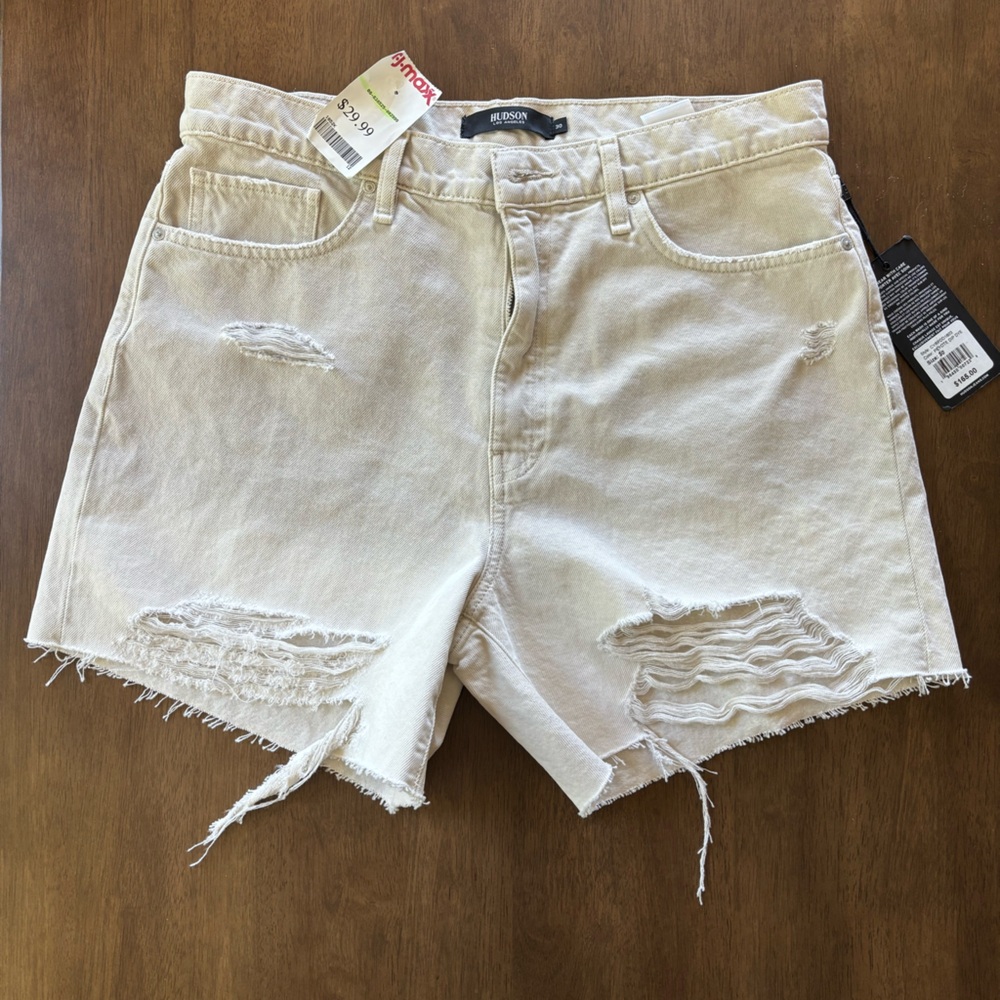 Hudson LA High Waist Shorts. Size 30